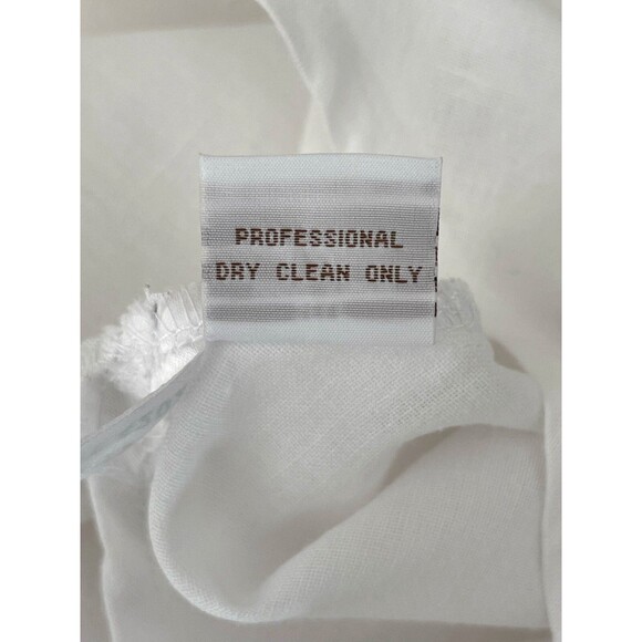 Vintage 100% Linen Tunic Top Sz L Cowl Neck Oversized Artsy Minimalist Lagenlook - Picture 13 of 13